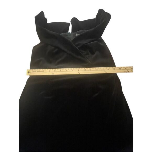 Bardot Sweetheart Neck Off Shoulder Velvet Black Dress Black Size 10/ L Formal - Picture 5 of 9